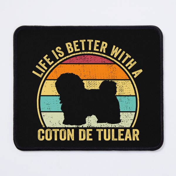 Item preview, Life is Better with a Coton de tulear Shirt, Cool Coton de tulear Dad Mom Dog Father, Coton de tulear owner Christmas birthday gift designed and sold by xlnv.