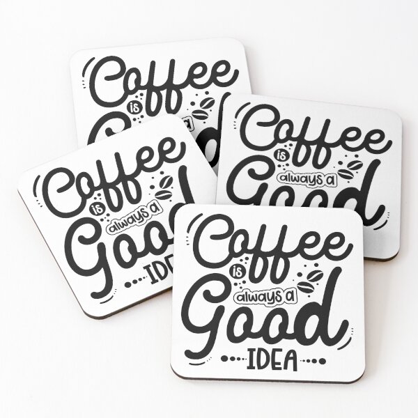 Item preview, Coffee Is Always A Good Idea designed and sold by FallInLoveCo.