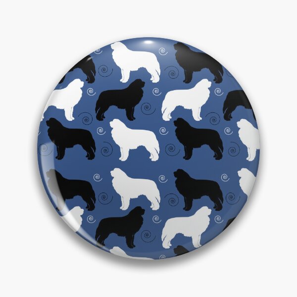 Item preview, Newfie Love Newfoundland Dog Breed Classic Blue designed and sold by Art by Jess.