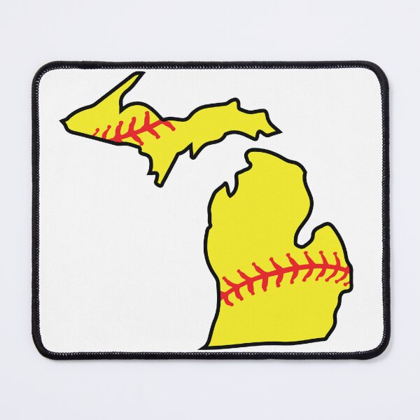 Item preview, Michigan state with baseball pattern designed and sold by PepaAnaRB.