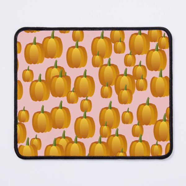 Item preview, Ornamental Patterned Yellow Orange Pumpkins on Pink Background designed and sold by IraNiva.