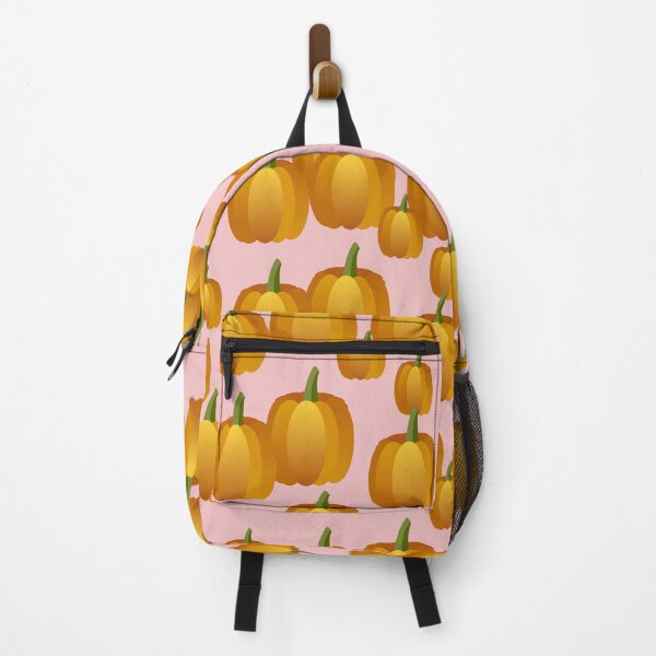 Item preview, Ornamental Patterned Yellow Orange Pumpkins on Pink Background designed and sold by IraNiva.