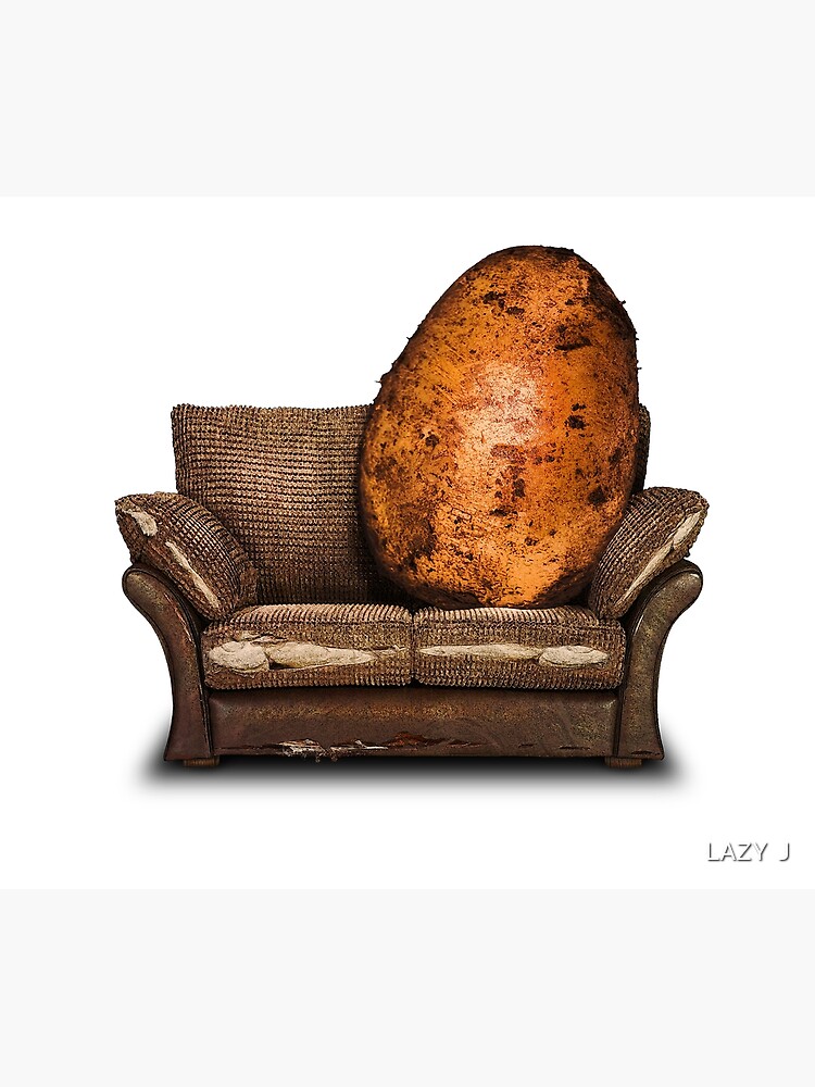 Couch Potato Duvet Cover By Lazyjstudios Redbubble