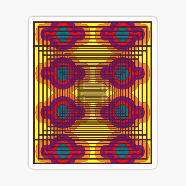 "Triped Tube " Sticker for Sale by BrodyDraw Redbubble