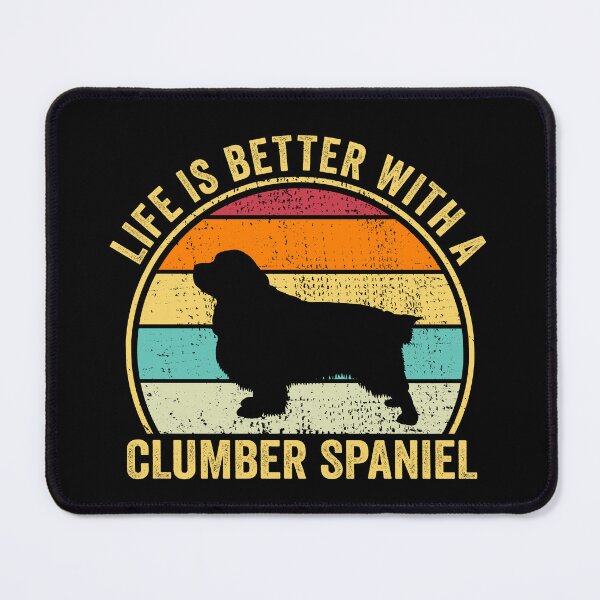 Item preview, Life is Better with a Clumber spaniel Shirt, Cool Clumber spaniel Dad Mom Dog Father, Clumber spaniel owner Christmas birthday gift designed and sold by xlnv.