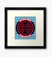 red squadron Framed Print