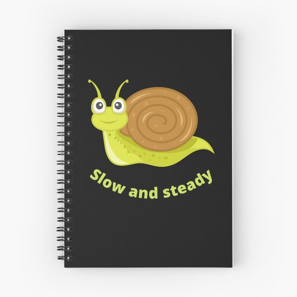 Item preview, Funny Slow and Steady Snail T-Shirt designed and sold by 3TFashion.