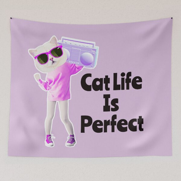 Item preview, Cat Life Is Perfect designed and sold by Nesro34.