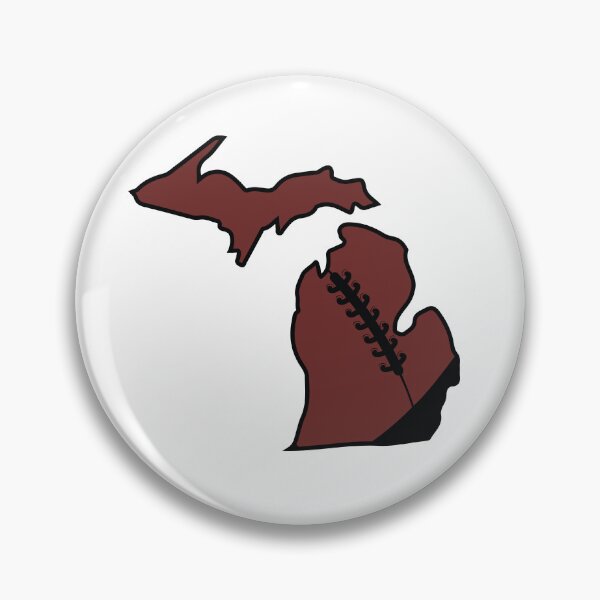 Item preview, Michigan state with football pattern designed and sold by PepaAnaRB.