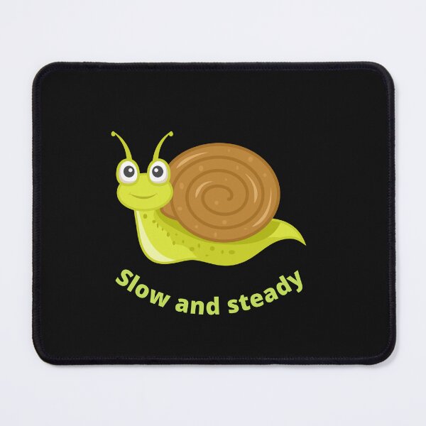 Item preview, Funny Slow and Steady Snail T-Shirt designed and sold by 3TFashion.