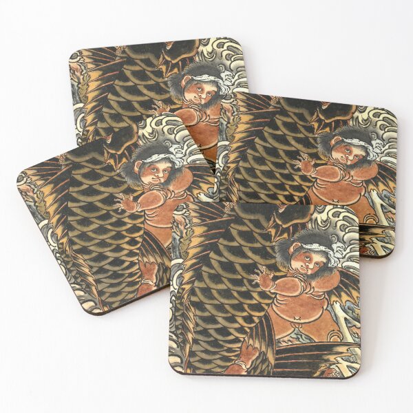 Item preview, Kintaro with Carp designed and sold by Ktwop.
