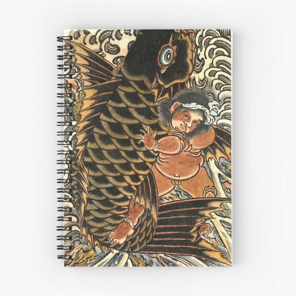 Item preview, Kintaro with Carp designed and sold by Ktwop.