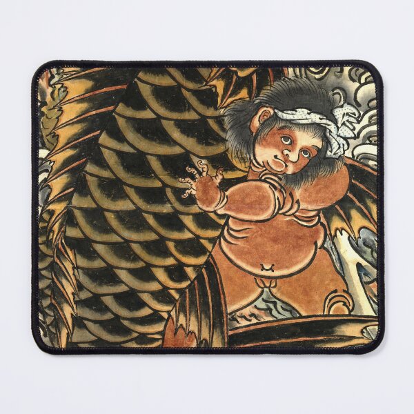 Item preview, Kintaro with Carp designed and sold by Ktwop.