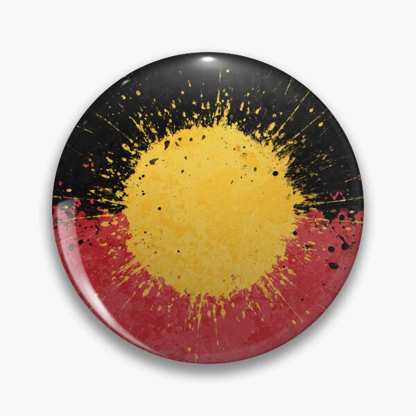 Item preview, Abstract  Australian Aboriginal Flag Art, Australian Aboriginal Flag For Aboriginal People, Australian Aboriginal Flag Designs, Aboriginal Flag Art Oil Paint designed and sold by Trendymotion.