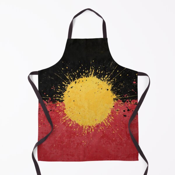 Item preview, Abstract Australian Aboriginal Flag Art, Australian Aboriginal Flag For Aboriginal People, Australian Aboriginal Flag Designs, Aboriginal Flag Art Oil Paint designed and sold by Trendymotion.
