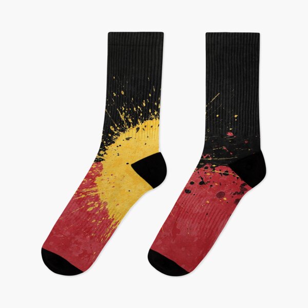 Item preview, Abstract  Australian Aboriginal Flag Art, Australian Aboriginal Flag For Aboriginal People, Australian Aboriginal Flag Designs, Aboriginal Flag Art Oil Paint designed and sold by Trendymotion.