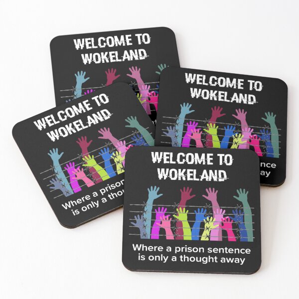 Item preview, Wokeland, Anti Woke quote,cancel  designed and sold by CancelCulture1.