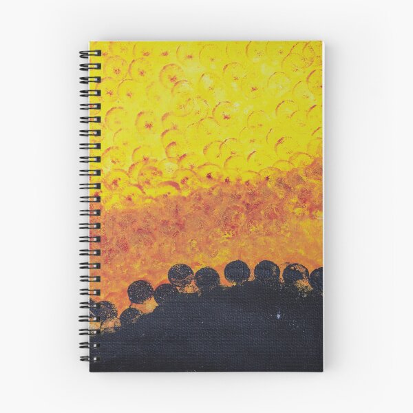 Item preview, Fiery landscape designed and sold by Rebekah Gavra.