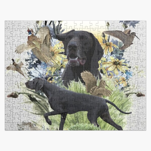 Hunting dogs Jigsaw Puzzle by German School - Pixels