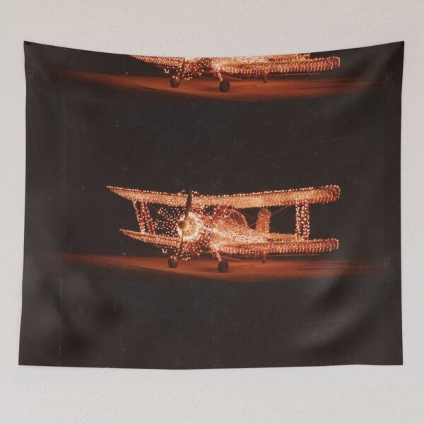 Item preview, Vintage Plane at Christmas designed and sold by BGPickers.