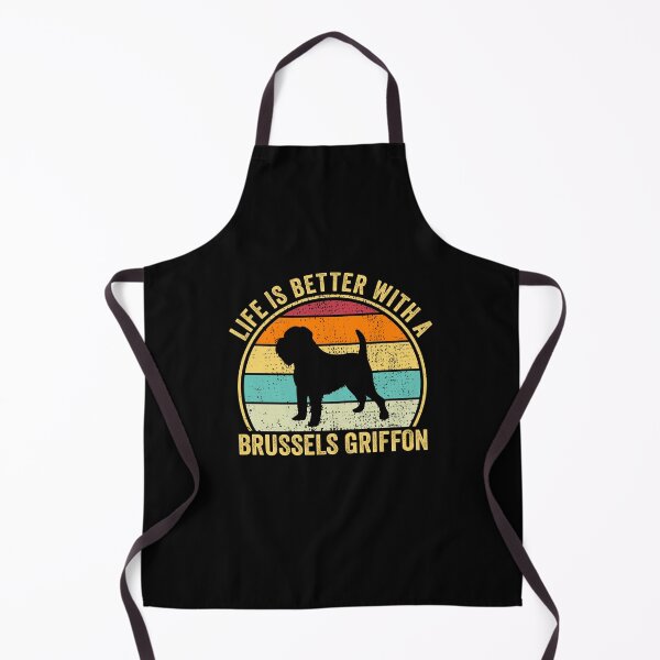 Item preview, Life is Better with a Brussels griffon Shirt, Cool Brussels griffon Dad Mom Dog Father, Brussels griffon owner Christmas birthday gift designed and sold by xlnv.