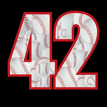 Baseball Number #42 Forty Two Lucky Favorite Jersey Number Pin