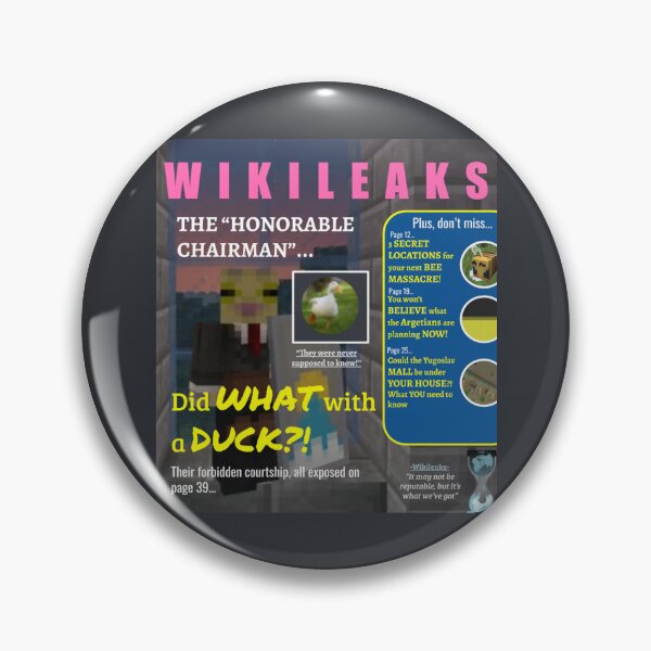 Artikelvorschau, Wikileaks-Parodie entworfen und verkauft von ElgeisAdmin.