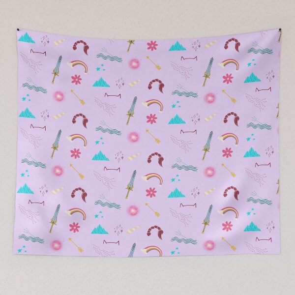 Item preview, She-ra Character Theme collage - She-re and the princesses of power designed and sold by tziggles.