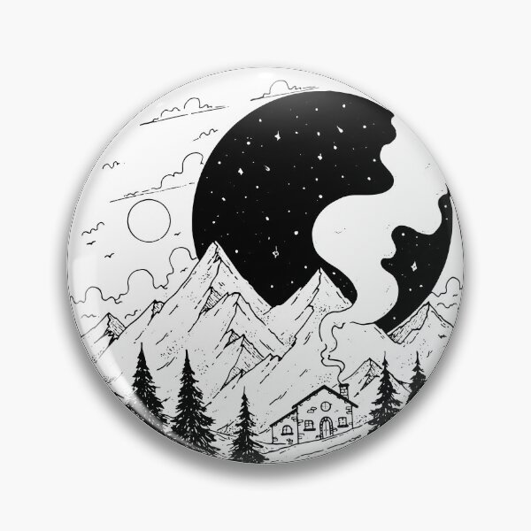 Item preview, retro holidays mountain cabin designed and sold by XXgooddeedXX.