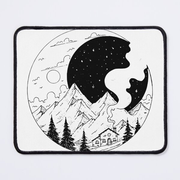Item preview, retro holidays mountain cabin designed and sold by XXgooddeedXX.