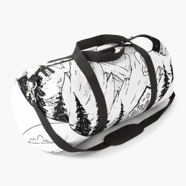 Item preview, retro holidays mountain cabin designed and sold by XXgooddeedXX.