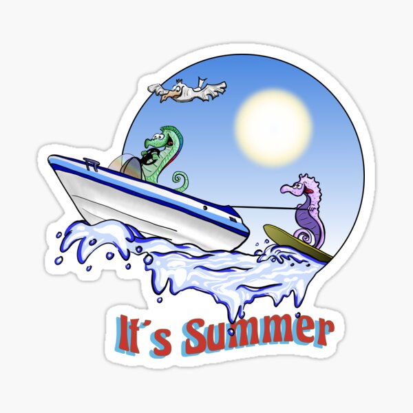 It´s Summer Sticker