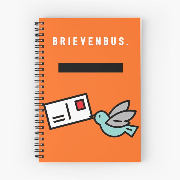 Item preview, Happy Postcrossing Hello Netherlands Dutch Mailbox Nederland Mail Art Postal Letter Writing Airmail Orange Mailbox Carrier Bird designed and sold by cutestamps.