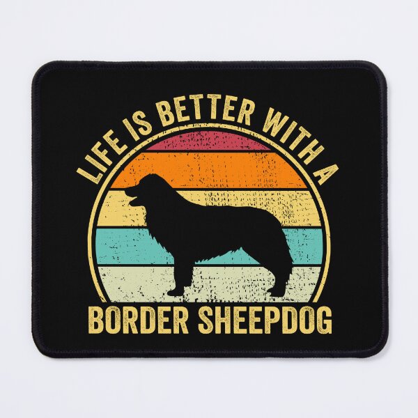 Item preview, Life is Better with a Border sheepdog Shirt, Cool Border sheepdog Dad Mom Dog Father, Border sheepdog owner Christmas birthday gift designed and sold by xlnv.