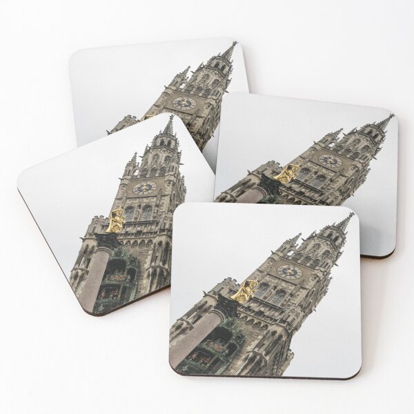 Item preview, Marvelous Munich - Mariensaule Saint Mary Column and the New City Hall designed and sold by Georgia Mizuleva.