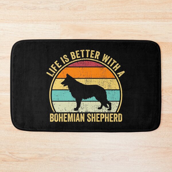 Item preview, Life is Better with a Bohemian shepherd Shirt, Cool Bohemian shepherd Dad Mom Dog Father, Bohemian shepherd owner Christmas birthday gift designed and sold by xlnv.