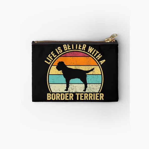 Item preview, Life is Better with a Border terrier Shirt, Cool Border terrier Dad Mom Dog Father, Border terrier owner Christmas birthday gift designed and sold by xlnv.