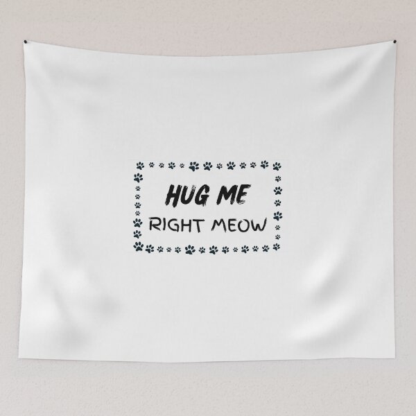 Item preview, Hug Me Right Meow designed and sold by ElHallabi.