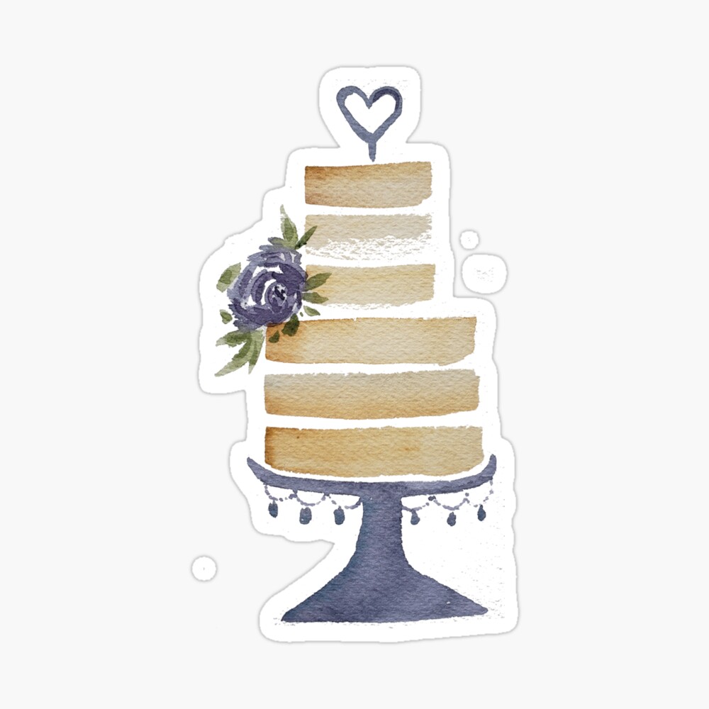 Wedding Cake Clipart Silhouette @ Silhouette.pics