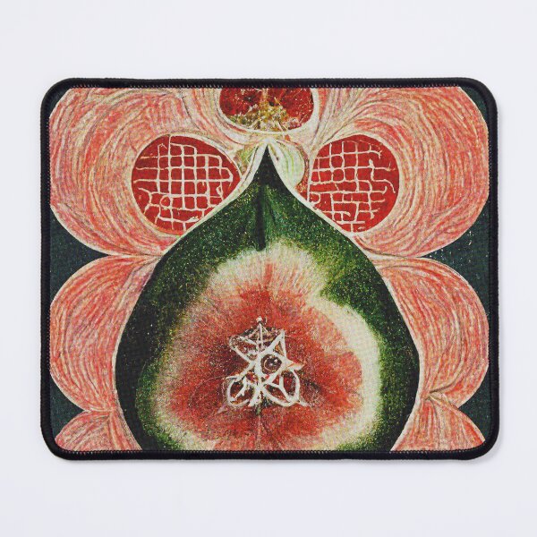 Item preview, Watermelon Peperomia, plant art, Occult Retro Surrealism designed and sold by MoreMachine.