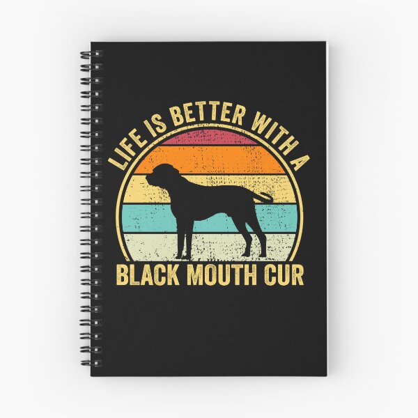 Item preview, Life is Better with a Black mouth cur Shirt, Cool Black mouth cur Dad Mom Dog Father, Black mouth cur owner Christmas birthday gift designed and sold by xlnv.