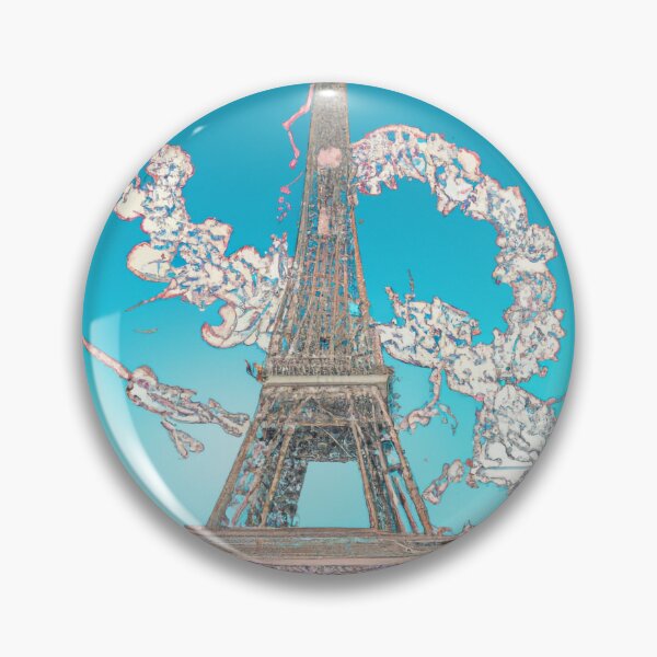 Item preview, torre eiffel estilo hokusai designed and sold by kombos.