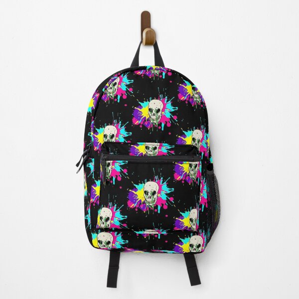 Item preview, Colorful Skull Paint Splash Design designed and sold by two7designs.