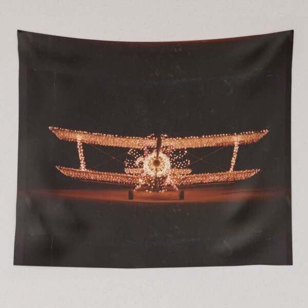 Item preview, Vintage Plane at Christmas designed and sold by BGPickers.
