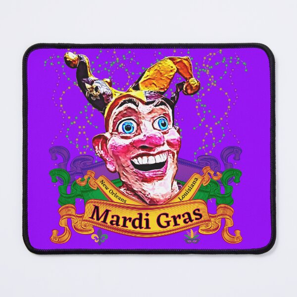 Item preview, Mardi Gras Jester New Orleans Louisiana designed and sold by theflandonian.