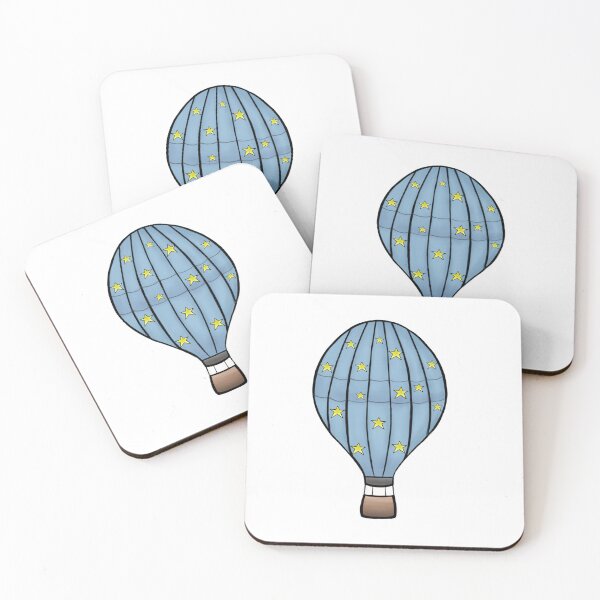 Item preview, Starry Hot Air Balloon - Pattern designed and sold by MazerolleArt.