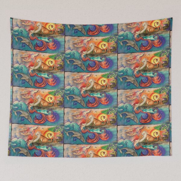 Item preview, The Lion and the Mermaid designed and sold by heartbyeffie.