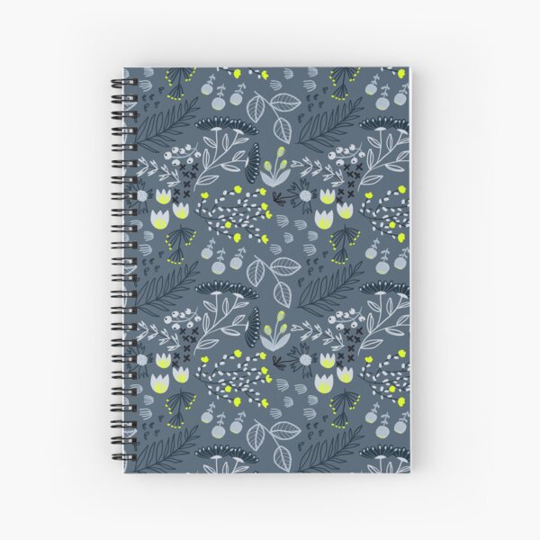 Cool florals Spiral Notebook