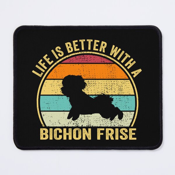 Item preview, Life is Better with a Bichon frise Shirt, Cool Bichon frise Dad Mom Dog Father, Bichon frise owner Christmas birthday gift designed and sold by xlnv.
