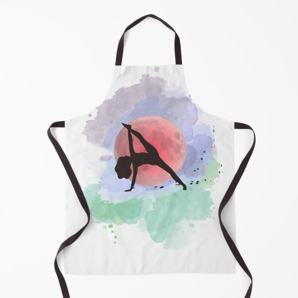 Item preview, half moon yoga pose designed and sold by Soofingscapes.